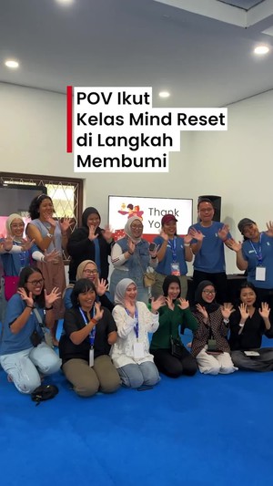 Video: POV Ikut Kelas Mind Reset di Langkah Membumi Ecoground 2025