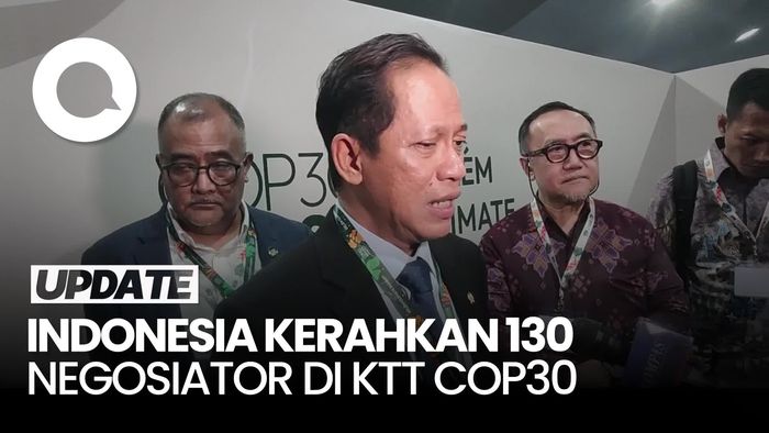 Video: RI Siapkan 130 Negosiator di KTT COP30 untuk Bawa Pulang Rp 16 T