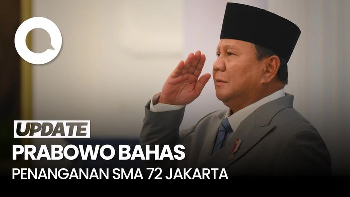 Video Prabowo Panggil Kapolri, Bahas Ledakan di SMAN 72 