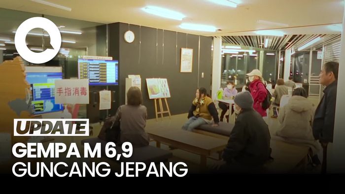 Video: Gempa M 6,9 Picu Tsunami Kecil di Jepang