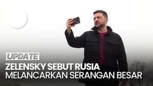 Video Zelensky Sebut Rusia Bawa 450 Drone-45 Rudal untuk Serang Ukraina