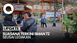 Video Suasana Terkini SMAN 72: Siswa Belajar Daring, Guru Datang ke Sekolah