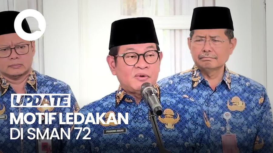 Video Pramono soal Motif Terduga Pelaku Ledakan di SMAN 72: Kewenangan Polisi