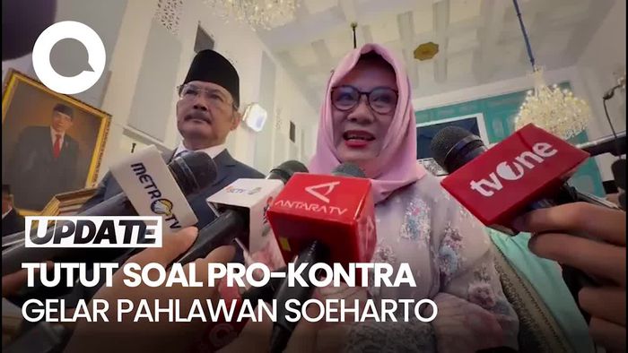 Video Tutut Buka Suara soal Adanya Penolakan Gelar Pahlawan Nasional ke Soeharto