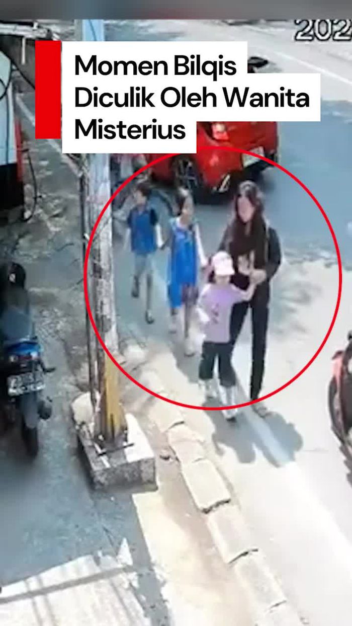 Video: Momen Bilqis Diculik Wanita Misterius di Taman Pakui Sayang Makassar 