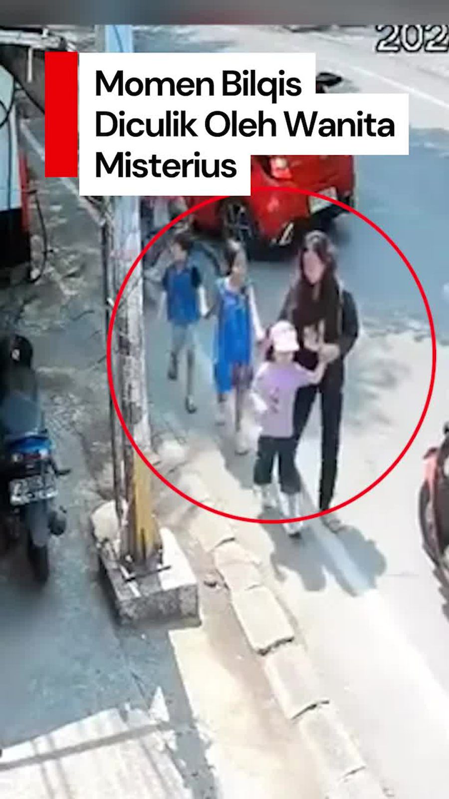Video: Momen Bilqis Diculik Wanita Misterius di Taman Pakui Sayang Makassar 