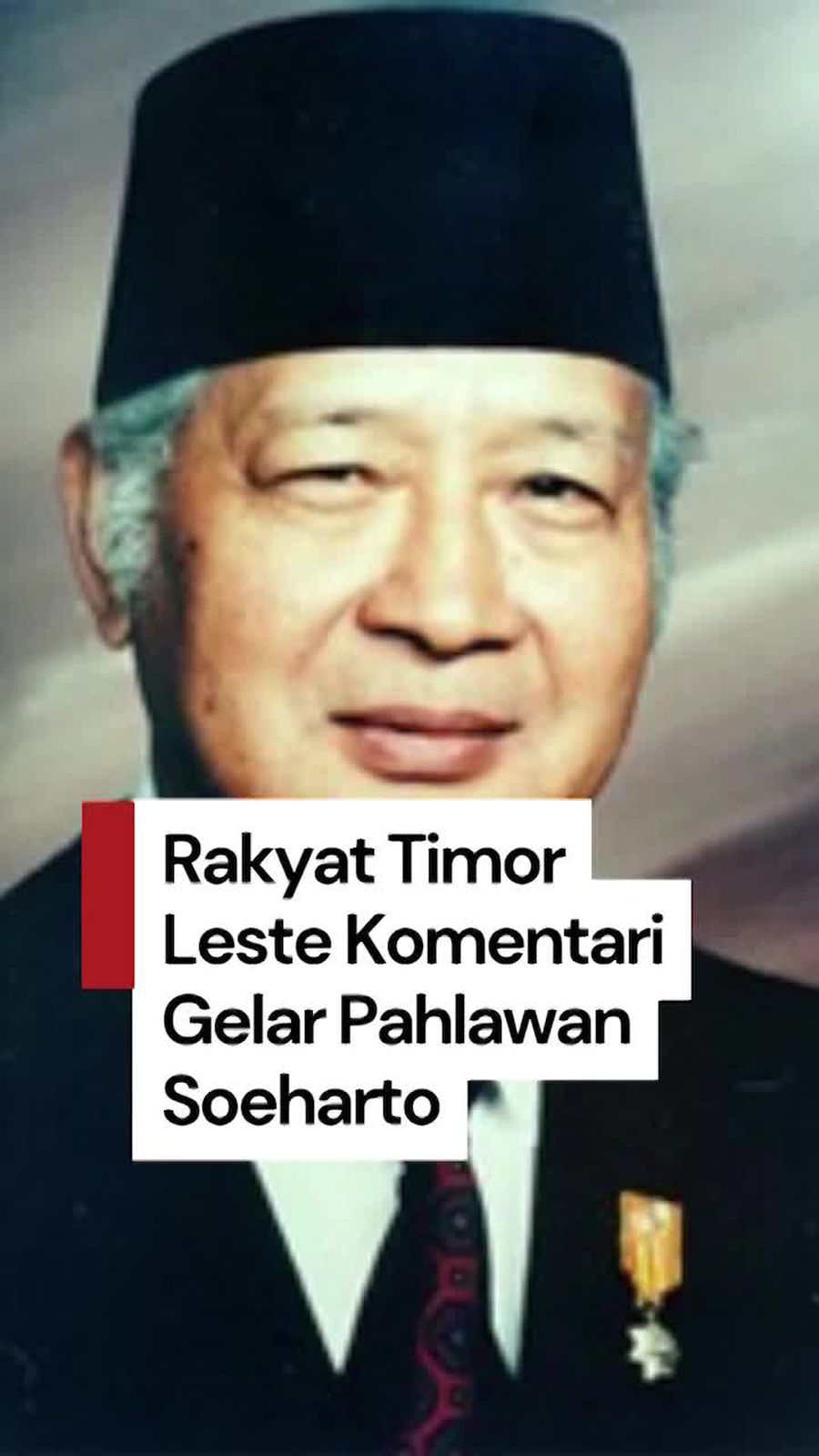Video: Gelar Pahlawan Soeharto di Mata Rakyat Timor Leste