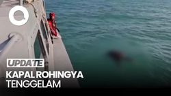 Video: Kapal Rohingya Tenggelam di Perairan Thailand-Malaysia, 11 Tewas