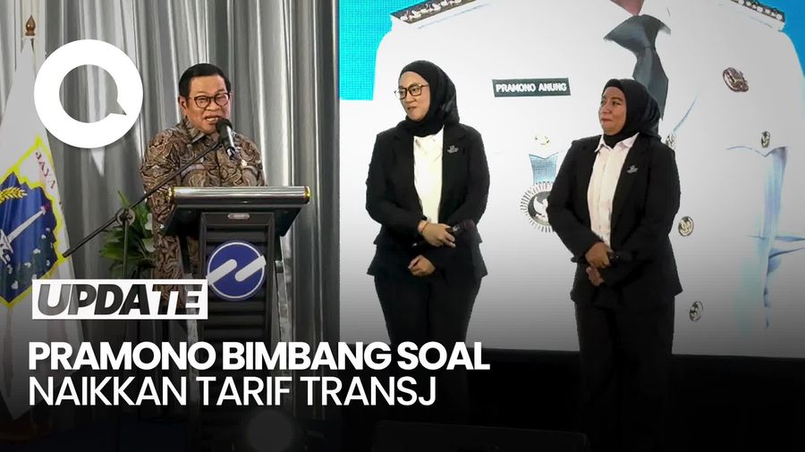 Video Pramono Bimbang Naikkan Tarif TransJ: Di Ruang Publik Terbelah