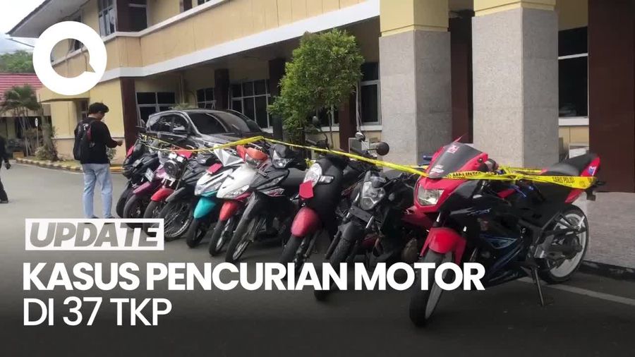 Video: 2 Pelaku Pencurian Motor di Palu Ditangkap, Sudah Beraksi di 37 TKP