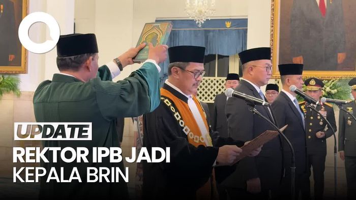 Video: Prabowo Lantik Rektor IPB Arif Satria Jadi Kepala BRIN