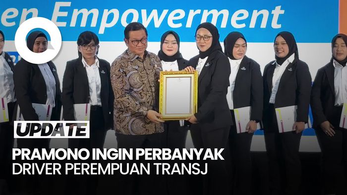 Video Pramono Minta Perbanyak Pramudi Perempuan TransJakarta: Lebih Ayem