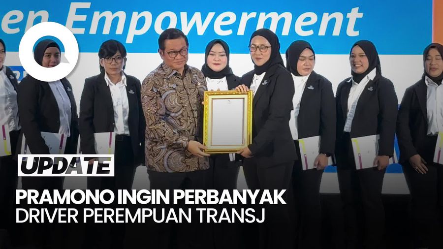 Video Pramono Minta Perbanyak Pramudi Perempuan TransJakarta: Lebih Ayem