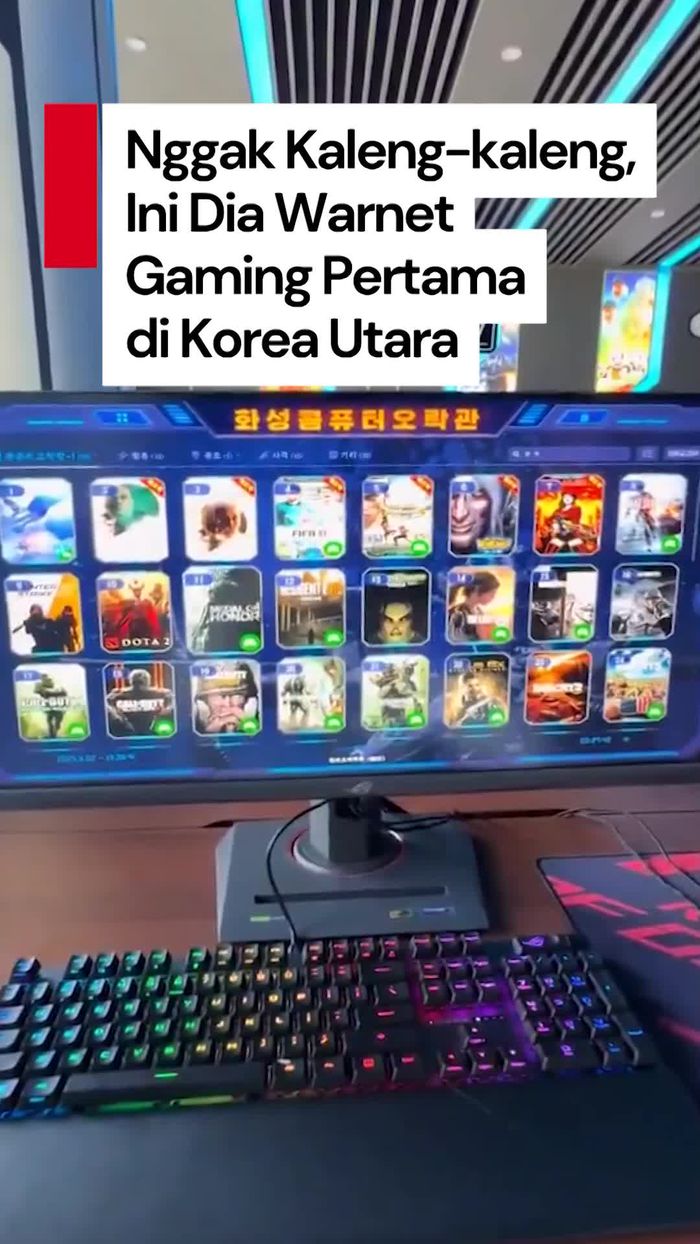 Video: Jeroan Warnet Gaming Pertama di Korea Utara