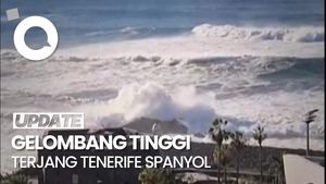Video: Gelombang Tinggi Terjang Tenerife Spanyol, 3 Tewas-15 Luka-Luka