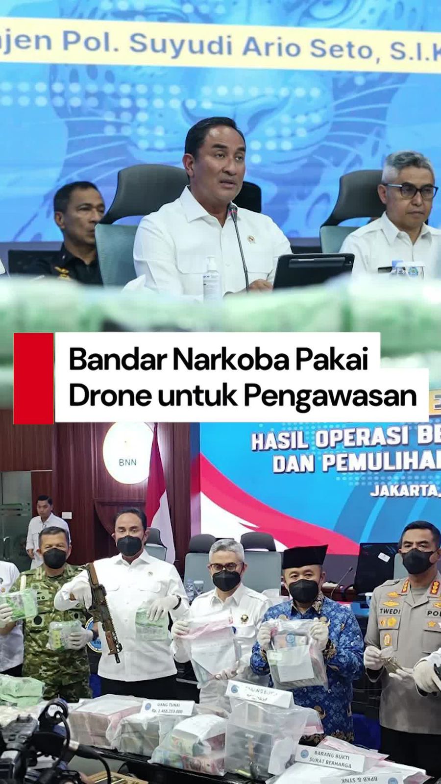 Video: Bandar di Kampung Narkoba Pakai Drone untuk Pengawasan Kotak Masuk