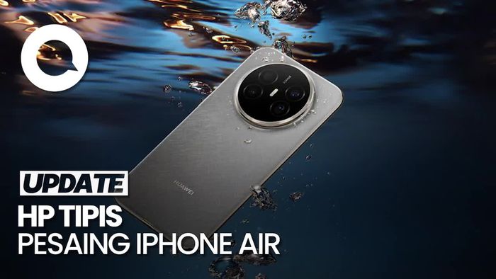 Video: Huawei Tandingi iPhone Air Lewat Mate 70 Air