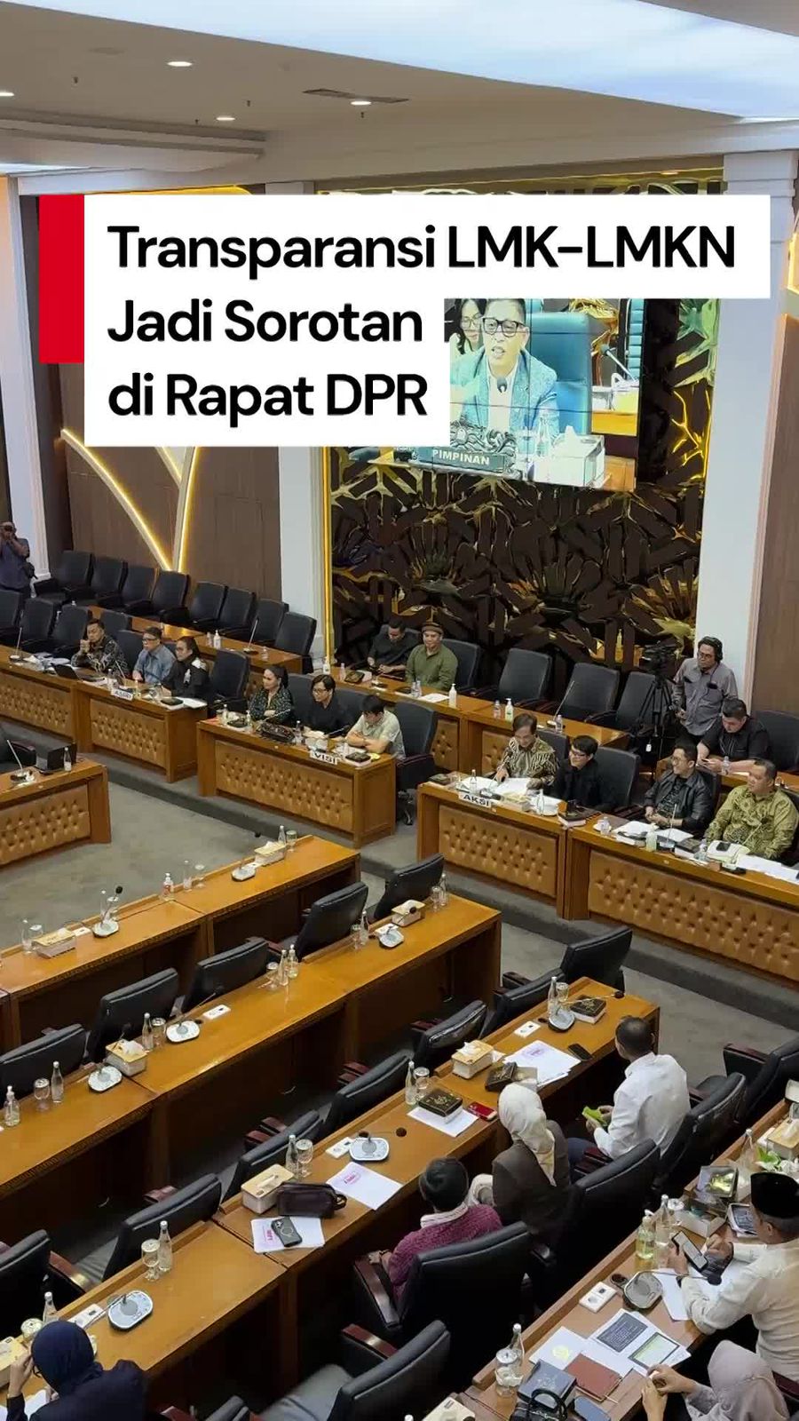 Video: Transparansi LMK-LMKN Disorot Saat Rapat Baleg DPR dengan AKSI-VISI