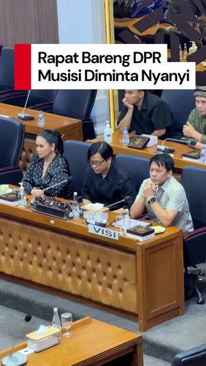Video: Kala Ariel hingga Armand Diminta Nyanyi saat RDP Sama DPR