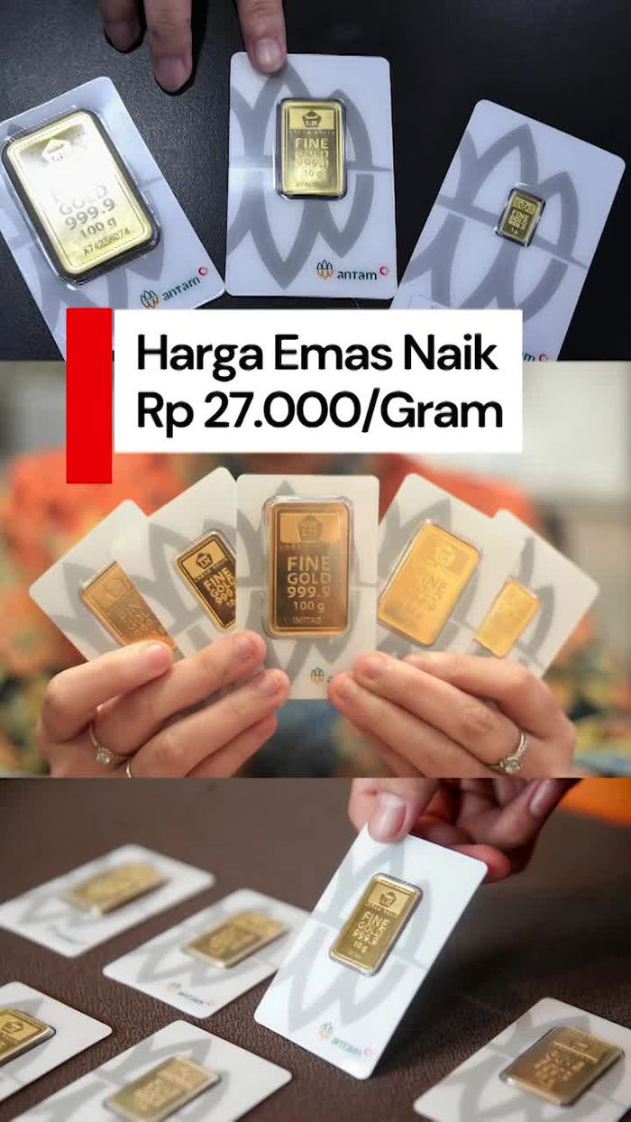 Video: Sempat Lesu, Harga Emas Antam Hari Ini Naik!