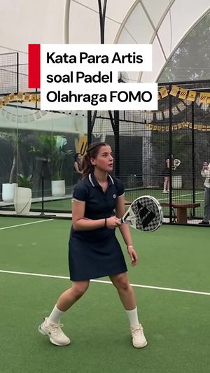 Video: Komentar Nagita, Ariel, dan Gading Martin soal Padel Dibilang Olahraga Fomo