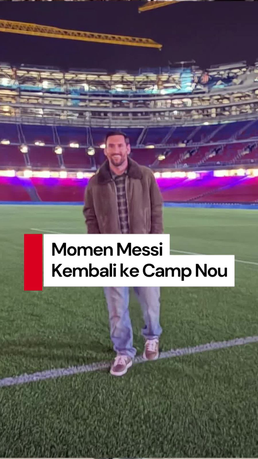 Video: Mendadak Rindu, Messi Kunjungi Markas Barcelona