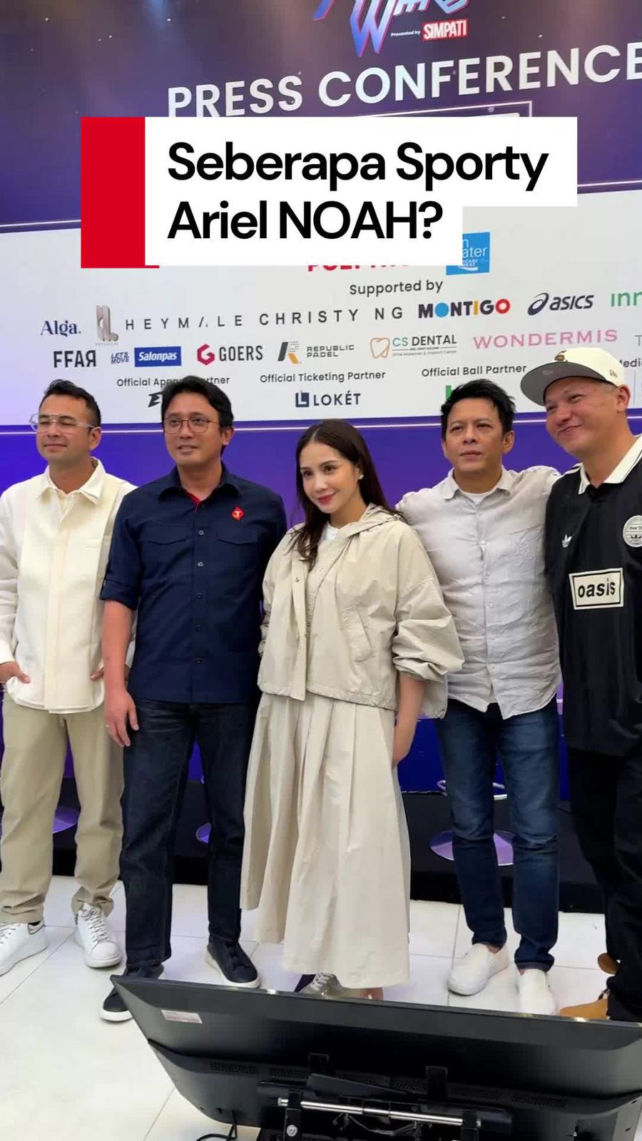 Video: Sporty Abis! Aneka Olahraga Sudah Dicoba Ariel NOAH