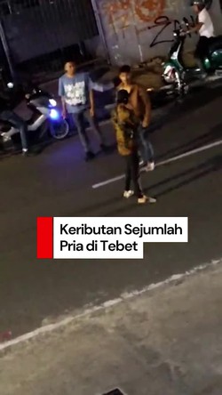 Video: Heboh Aksi Pengeroyokan di Tebet, Polisi Cek TKP