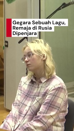 Video: Gegara Nyanyiin Lagu Terlarang, Remaja di Rusia Dipenjara!
