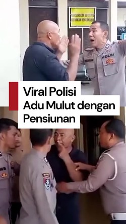 Video: Viral Polisi Cekcok dengan Pensiunan Polri di Padangsidimpuan 