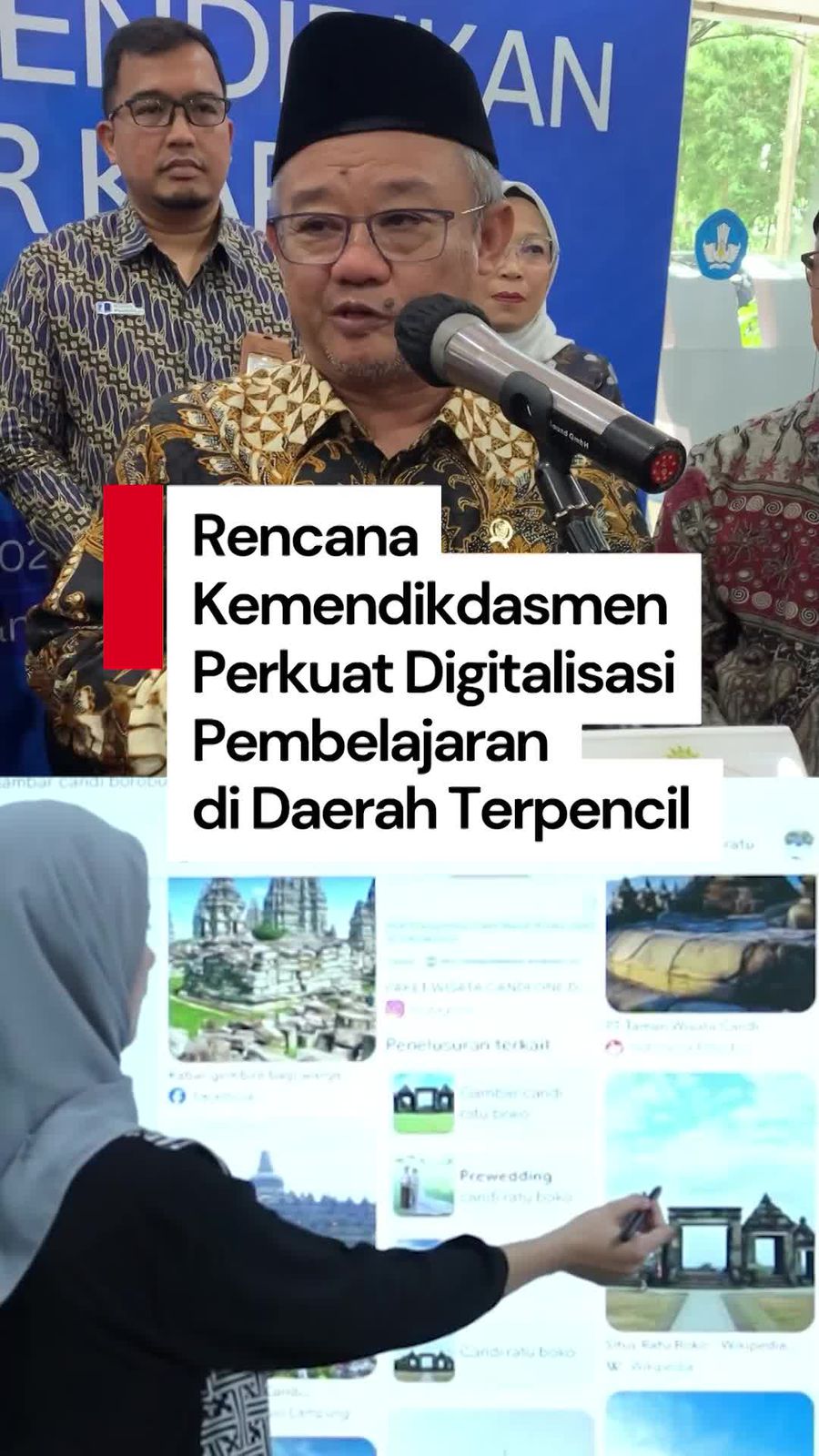 Video: Kemendikdasmen Perkuat Digitalisasi ke Daerah 3T dengan Papan IFP