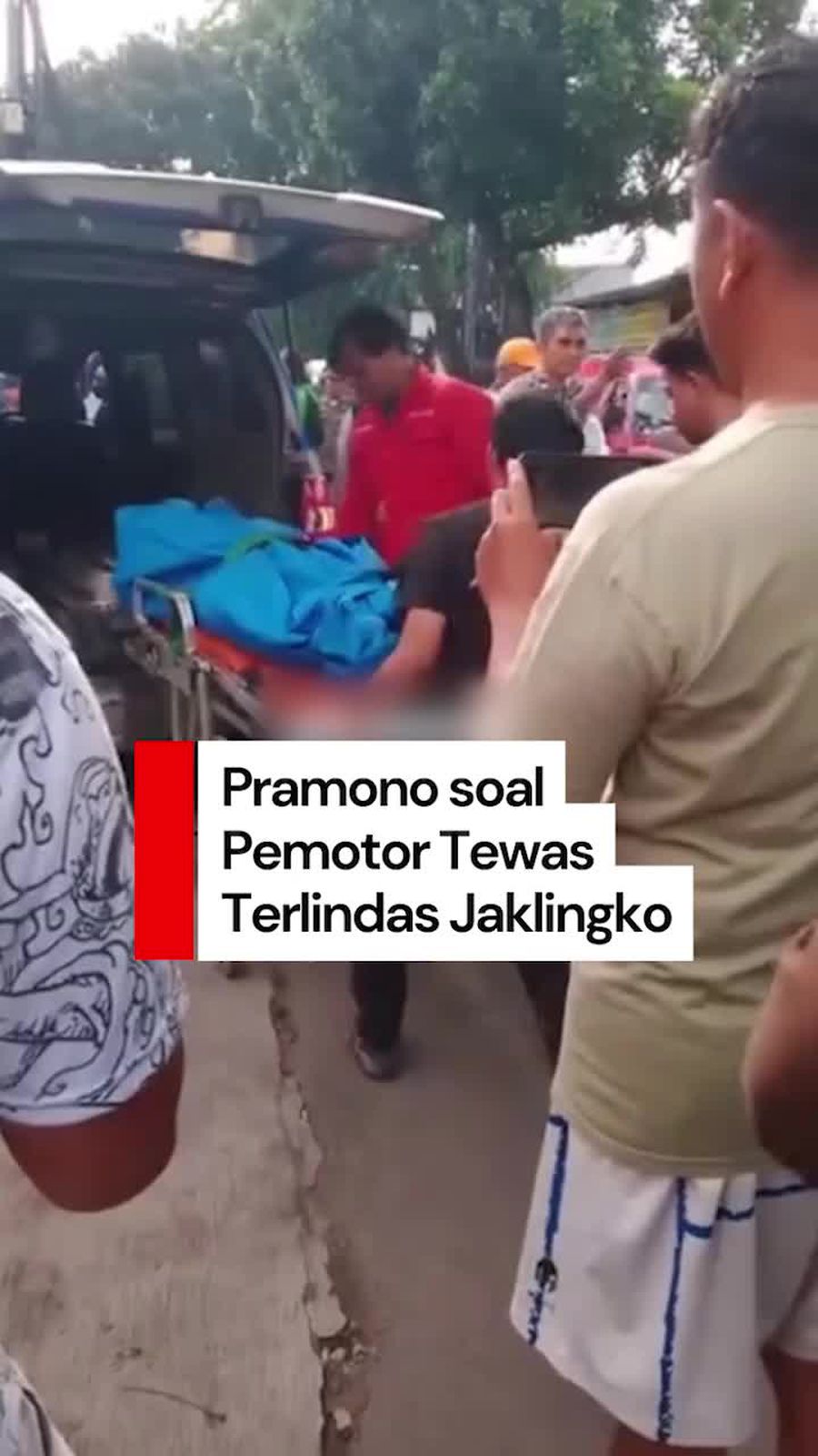 Video Pemotor Terlindas JakLingko, Pramono: Dalami, Sopir Teledor atau Tidak?