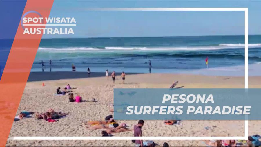 Menikmati Serunya Berselancar di Surfers Paradise, Australia  