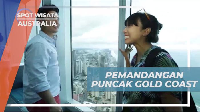 Menikmati Pemandangan Kota dari Puncak Skypoint di Gold Coast, Australia  