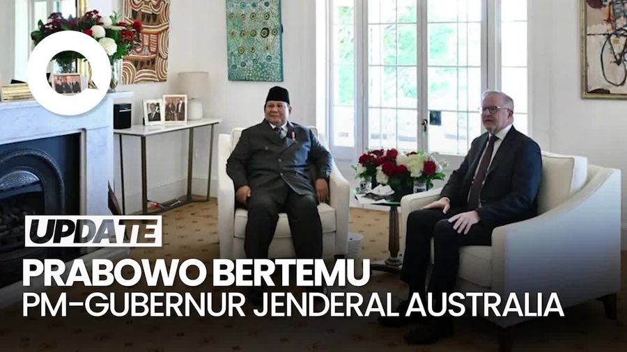 Video: Prabowo Tiba di Sydney, Disambut PM-Gubernur Jenderal Australia