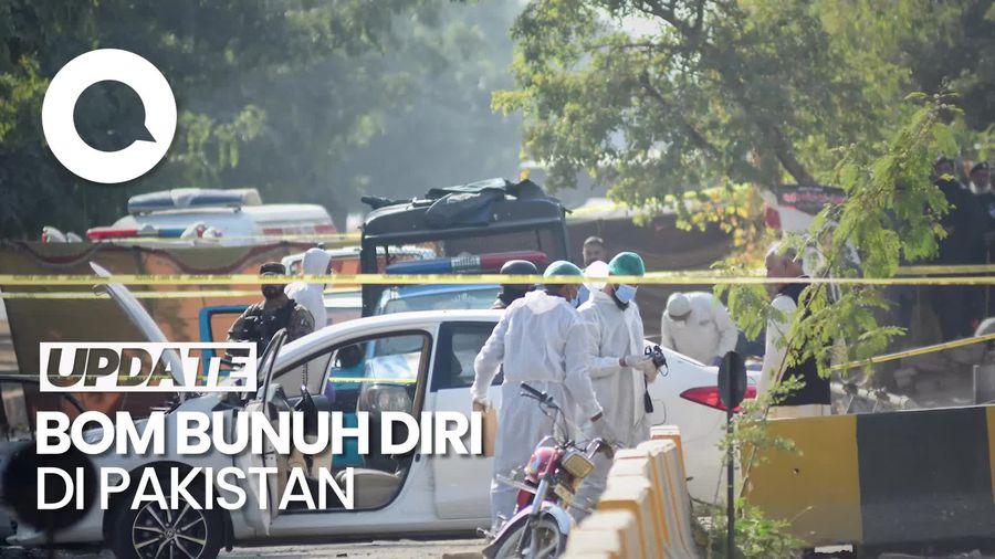Video Kesaksian Detik-detik Bom Bunuh Diri di Pakistan