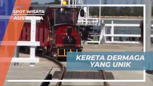 Menyaksikan Kereta Dermaga Unik di Busselton Jetty, Australia  