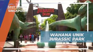 Menikmati Wahana Jurassic Park dan Berpetualang Melalui Hutan Dinosaurus di Singapura  