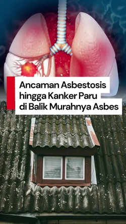 Video: Asbes, Material Murah yang Mengancam Kesehatan Paru-paru