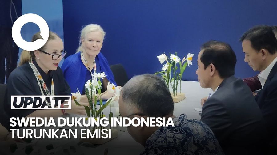 Video Swedia Sambut Baik Upaya Indonesia Turunkan Emisi Lewat Skema Karbon
