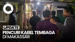 Video Pencuri Kabel Tembaga di Makassar Ditangkap, Duit Buat Kebutuhan Harian