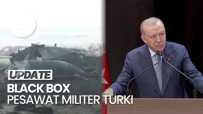 Video: Black Box Pesawat Militer Turki Ditemukan, Erdogan Buka Suara