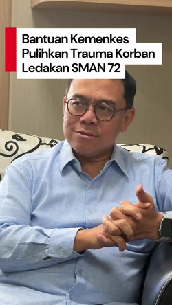 Video: Kemenkes Bantu Pemulihan Trauma Korban Ledakan di SMAN 72