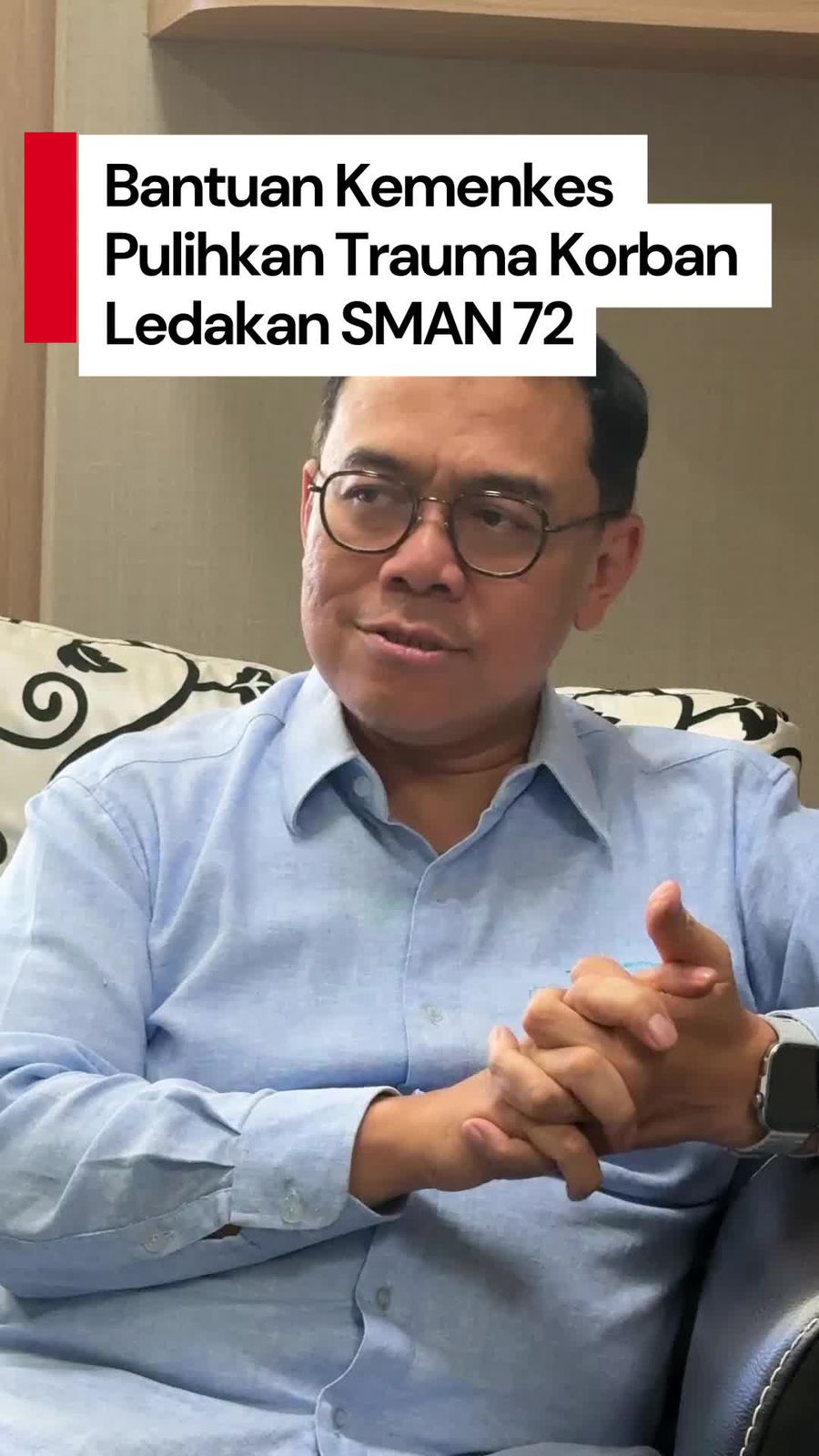 Video: Kemenkes Bantu Pemulihan Trauma Korban Ledakan di SMAN 72