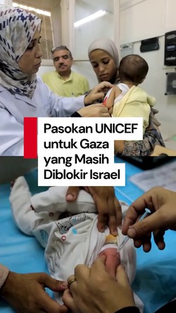 Video Pasokan yang Masih Diblokir Masuk Gaza: Jarum Suntik-Alat Sekolah