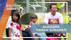 Menikmati Suasana Sejuk dan Segar di Taman Suropati, Jakarta  