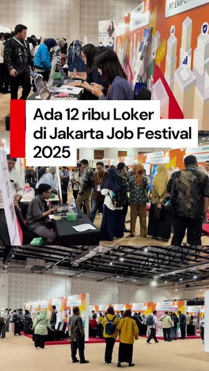 Video: Pemprov DKI Gelar Jakarta Job Festival 2025, Ada 12 Ribu Loker!