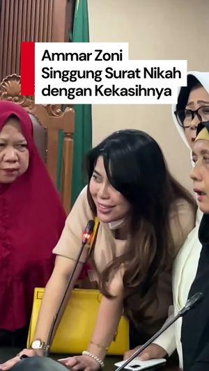 Video Saat Ammar Zoni Minta Diuruskan Surat Nikah dengan Kekasihnya