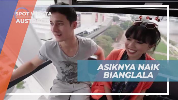 Menikmati Keindahan Pemandangan dari Wahana Bianglala di Brisbane, Australia 