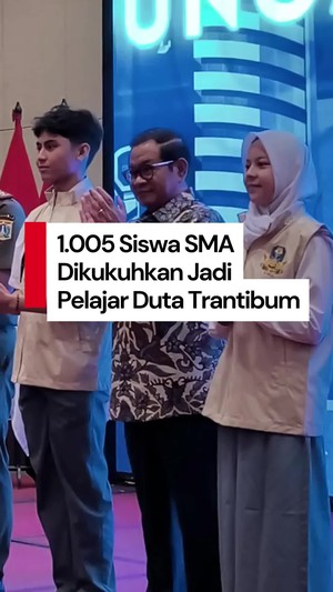 Video: Pramono Kukuhkan 1.005 Pelajar Duta Trantibum untuk Jaga Jakarta 